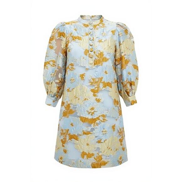 POMANDER PLACE Jessamine Jacquard Samantha Dress Size S NWT - Picture 8 of 8